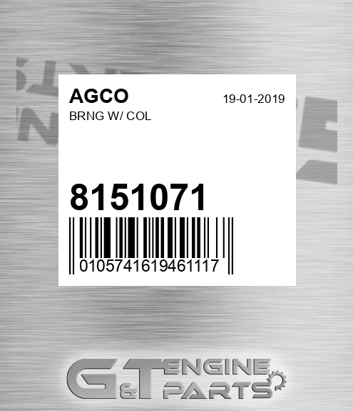 8151071 Brng W/ Col