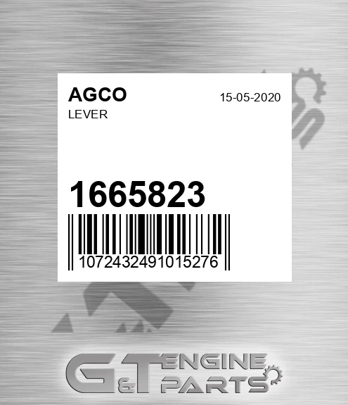 1665823 Lever for AGCO