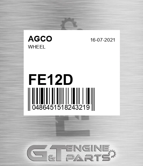 FE12D AGCO Wheel
