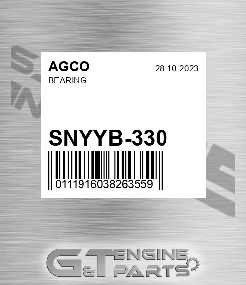 SNYYB-330 Bearing for AGCO