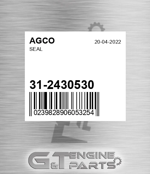 31-2430530 Seal for AGCO
