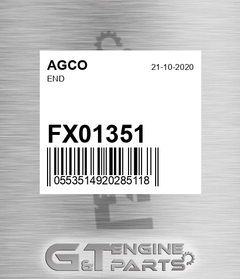 FX01351 End