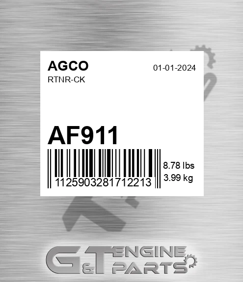 AF911 Rtnr-ck