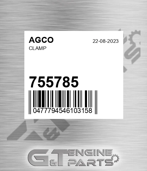 755785 Clamp for AGCO