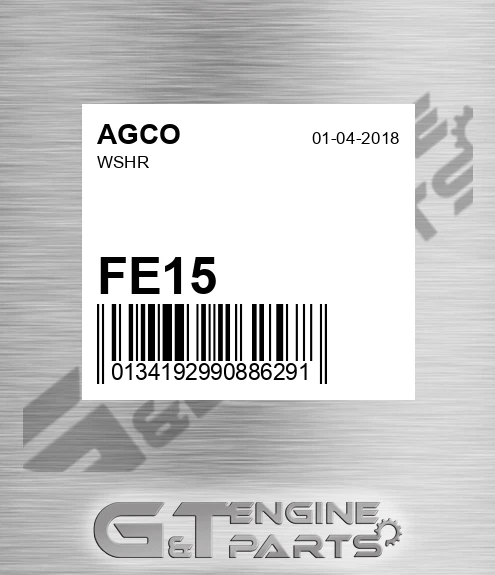 FE15 AGCO Wshr