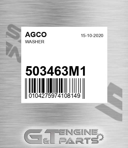 503463M1 Washer for AGCO