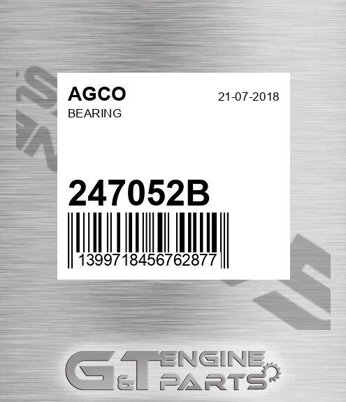 247052B AGCO Bearing