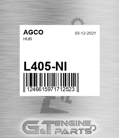 L405-NI AGCO Hub