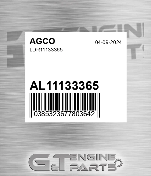 AL11133365 Ldr11133365 for AGCO