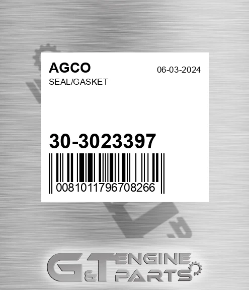 30-3023397 Seal/gasket for AGCO