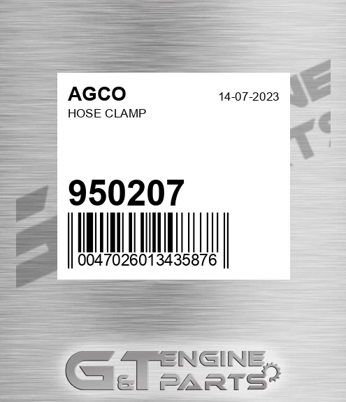 950207 Hose Clamp