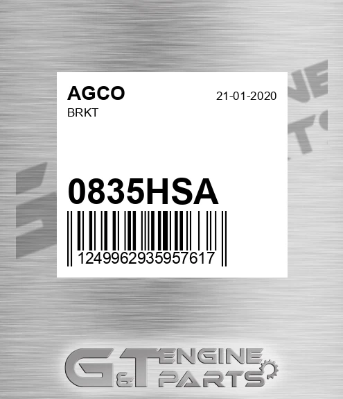 0835HSA Brkt
