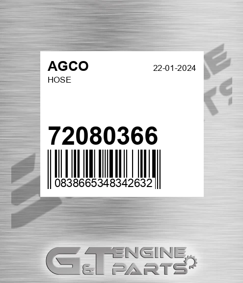 72080366 Hose