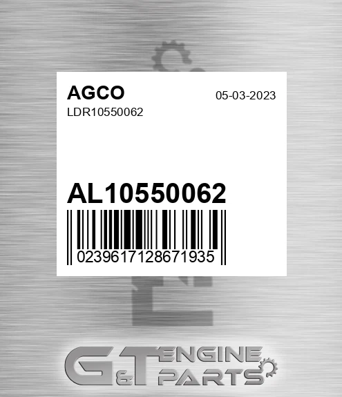 AL10550062 Ldr10550062 for AGCO