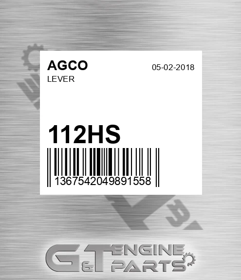 112HS AGCO Lever