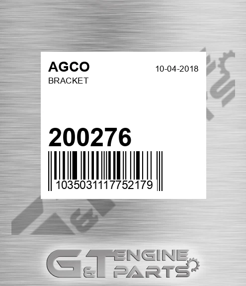 200276 Bracket for AGCO