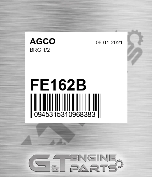 FE162B Brg 1/2