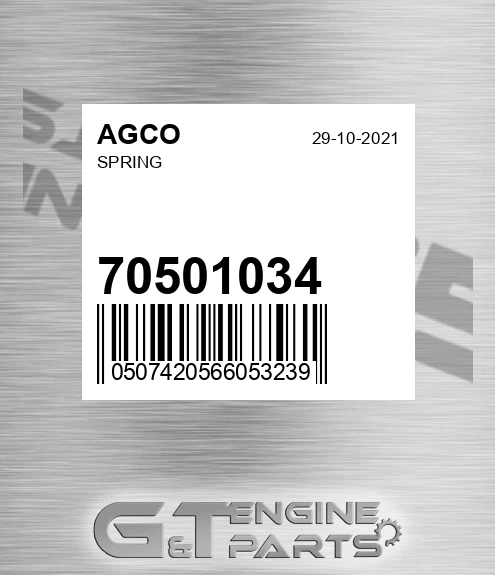 70501034 AGCO Spring