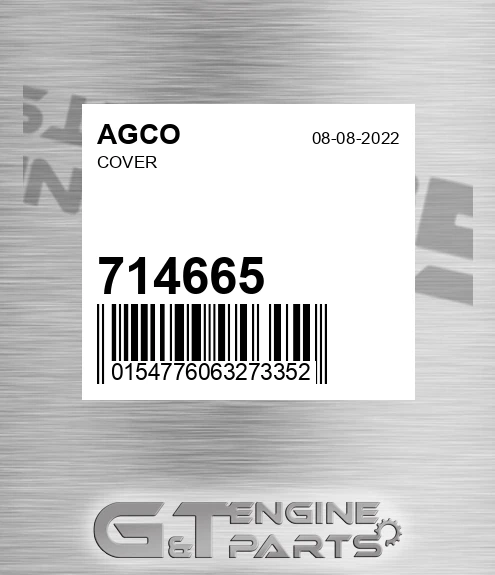 714665 AGCO Cover