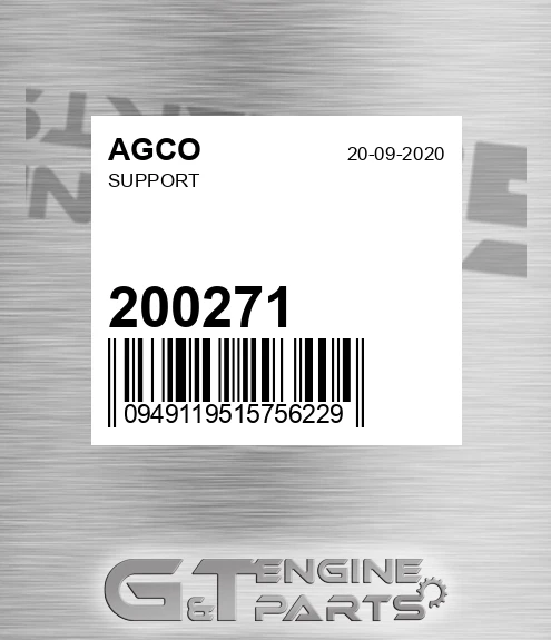 200271 Support for AGCO