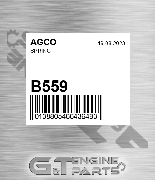 B559 AGCO Spring