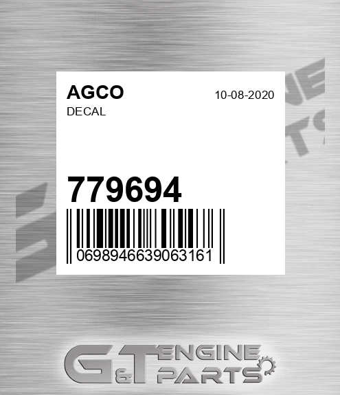 779694 Decal