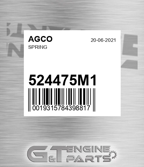 524475M1 AGCO Spring