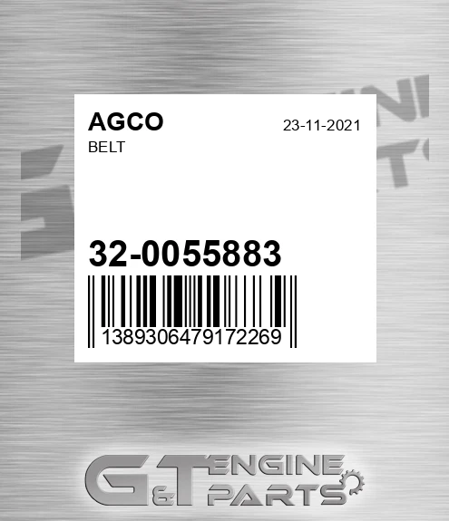 32-0055883 Belt for AGCO