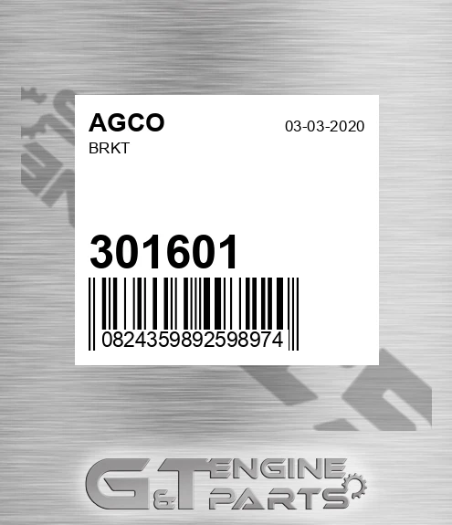 301601 Brkt for AGCO