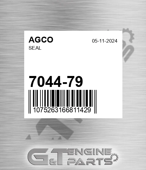 7044-79 Seal for AGCO