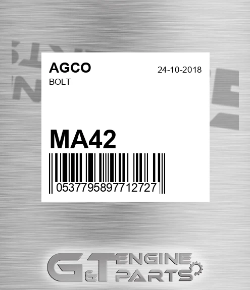 MA42 Bolt