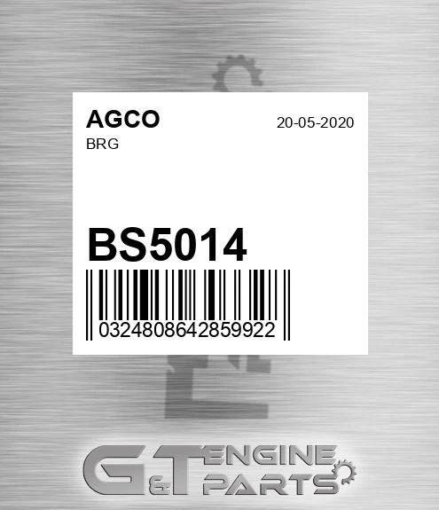 BS5014 Brg