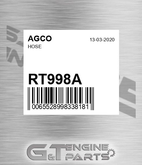 RT998A Hose