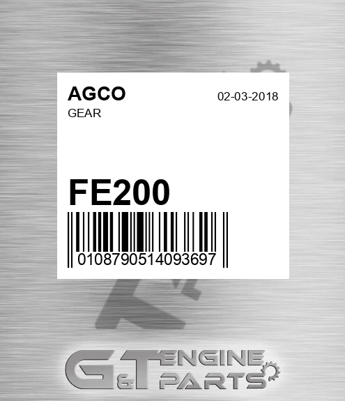 FE200 AGCO Gear