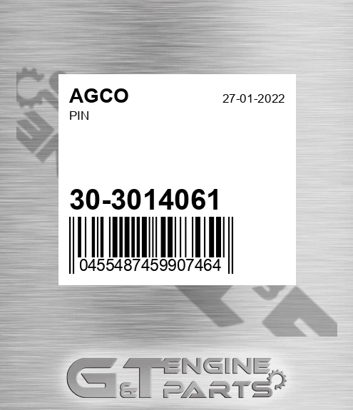 30-3014061 Pin for AGCO