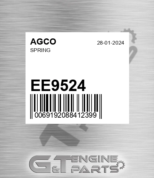 EE9524 AGCO Spring