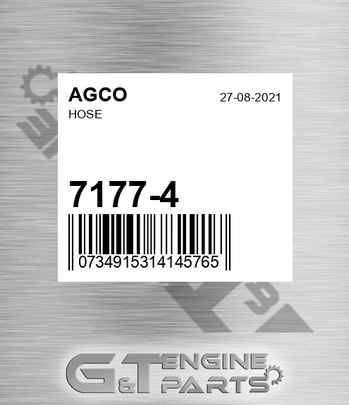 7177-4 Hose for AGCO