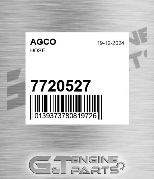 7720527 AGCO Hose
