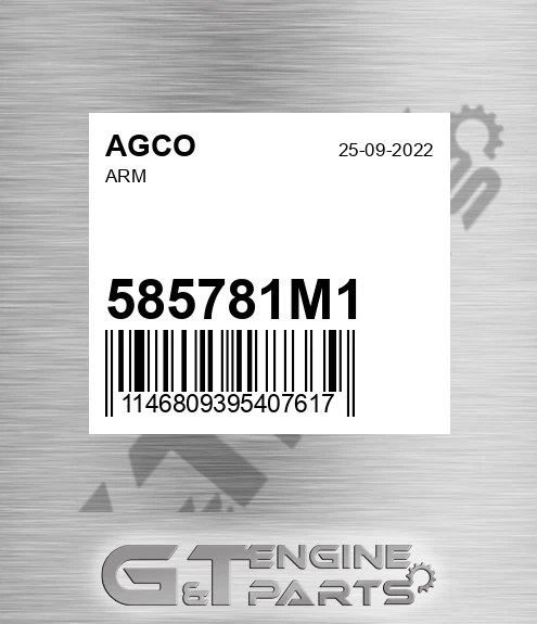 585781M1 Arm for AGCO