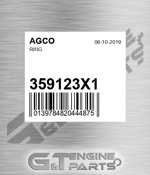 359123X1 Ring for AGCO