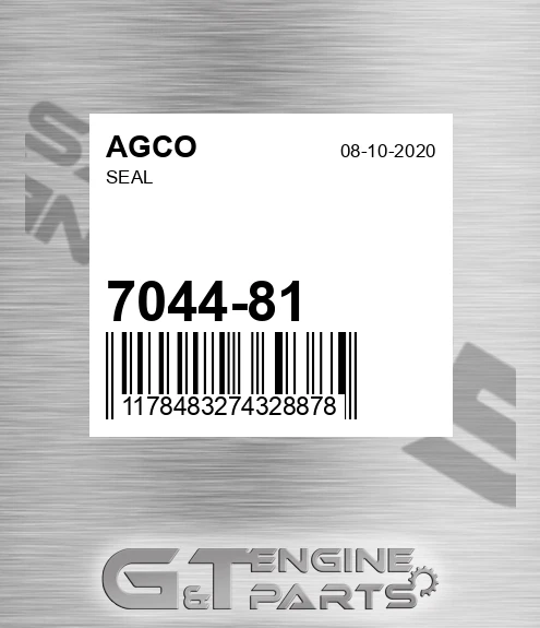 7044-81 Seal for AGCO