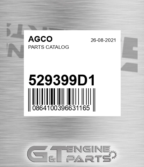 529399D1 Parts Catalog for AGCO