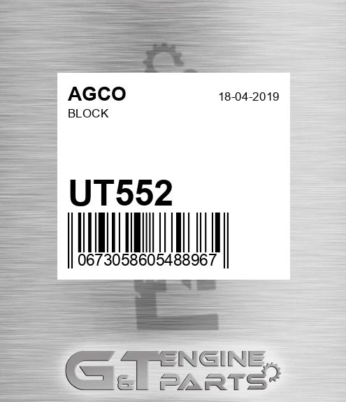 UT552 AGCO Block