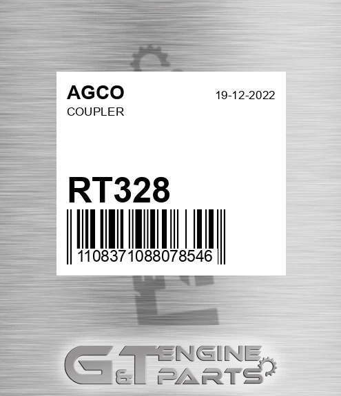 RT328 AGCO Coupler
