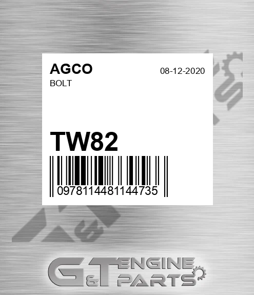 TW82 Bolt