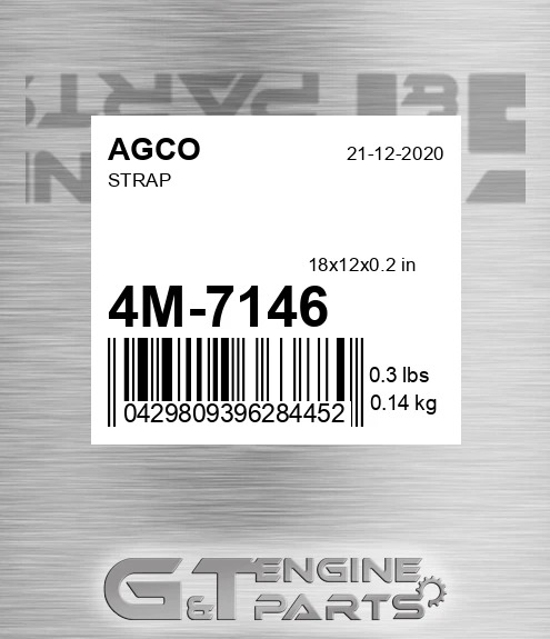 4M-7146 Strap for AGCO