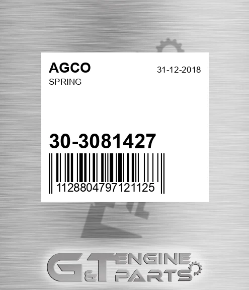 30-3081427 Spring