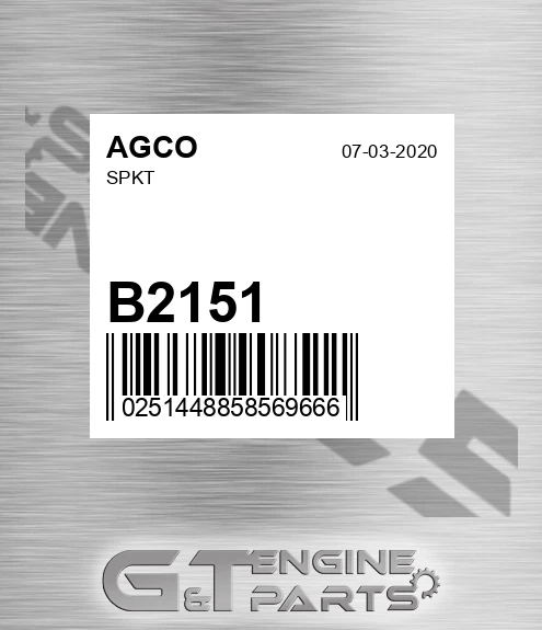 B2151 Spkt