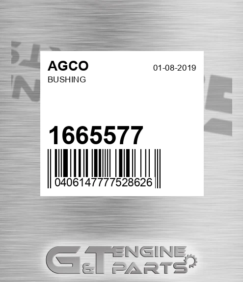 1665577 Bushing for AGCO