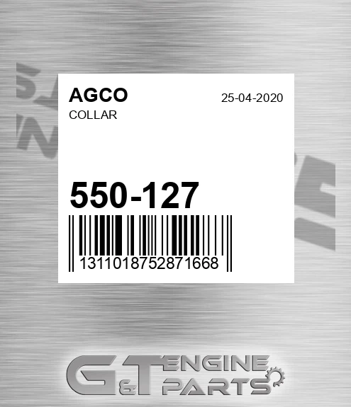 550-127 Collar for AGCO